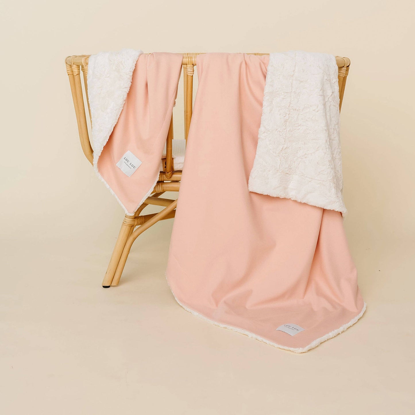 Cozy Weighted Baby Blanket - Ballet Pink