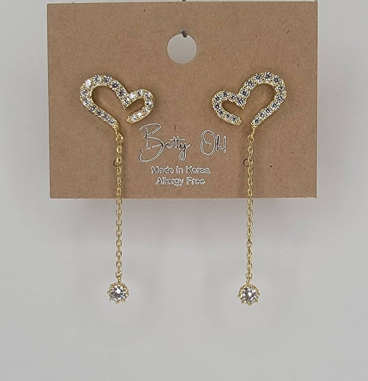 Heart Dangle Earring