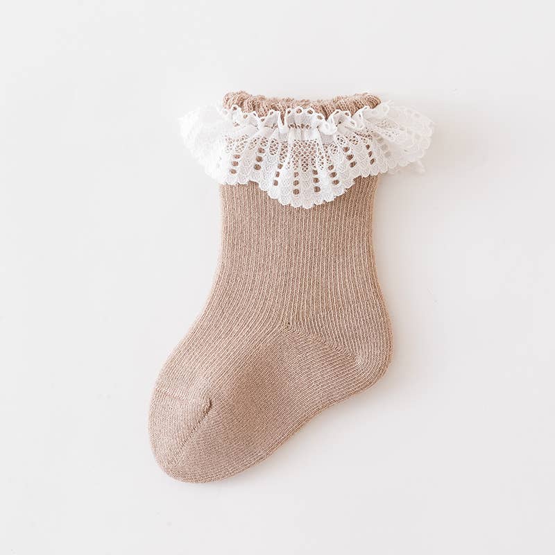 Baby newborn cute lace socks