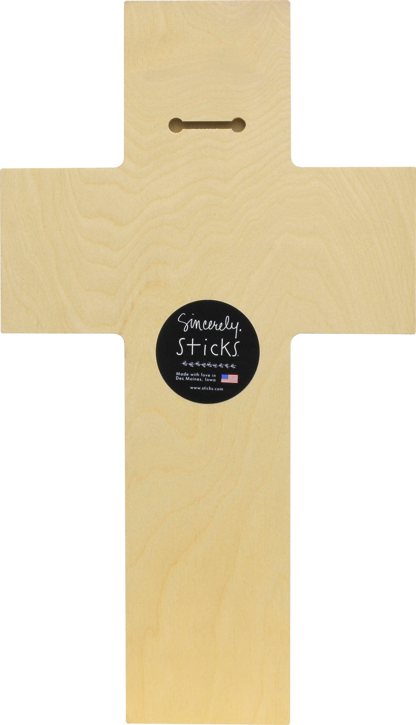 Cross Shaped Plaque | "Foundation in Faith"