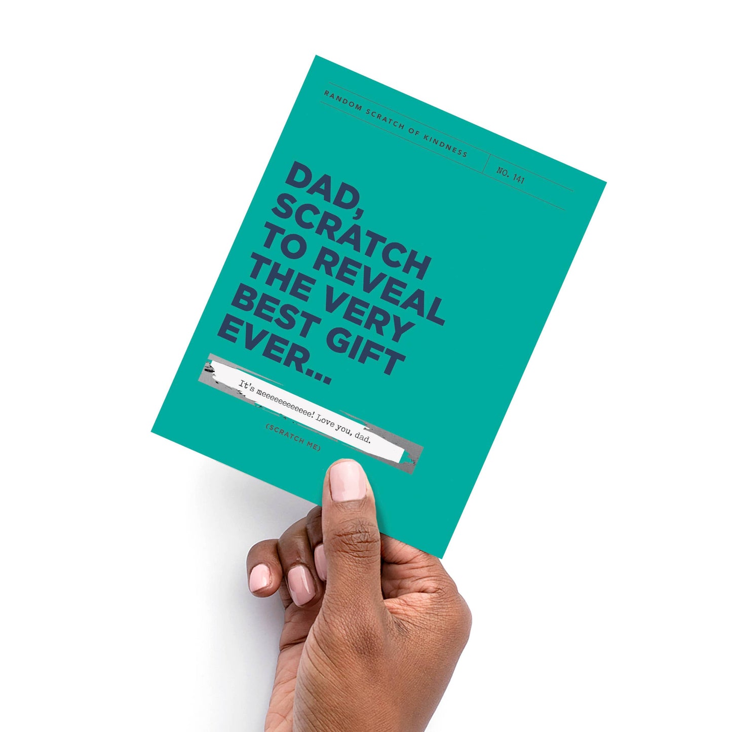Scratch-off Card - Best Gift Ever - Father's Day/Birthday
