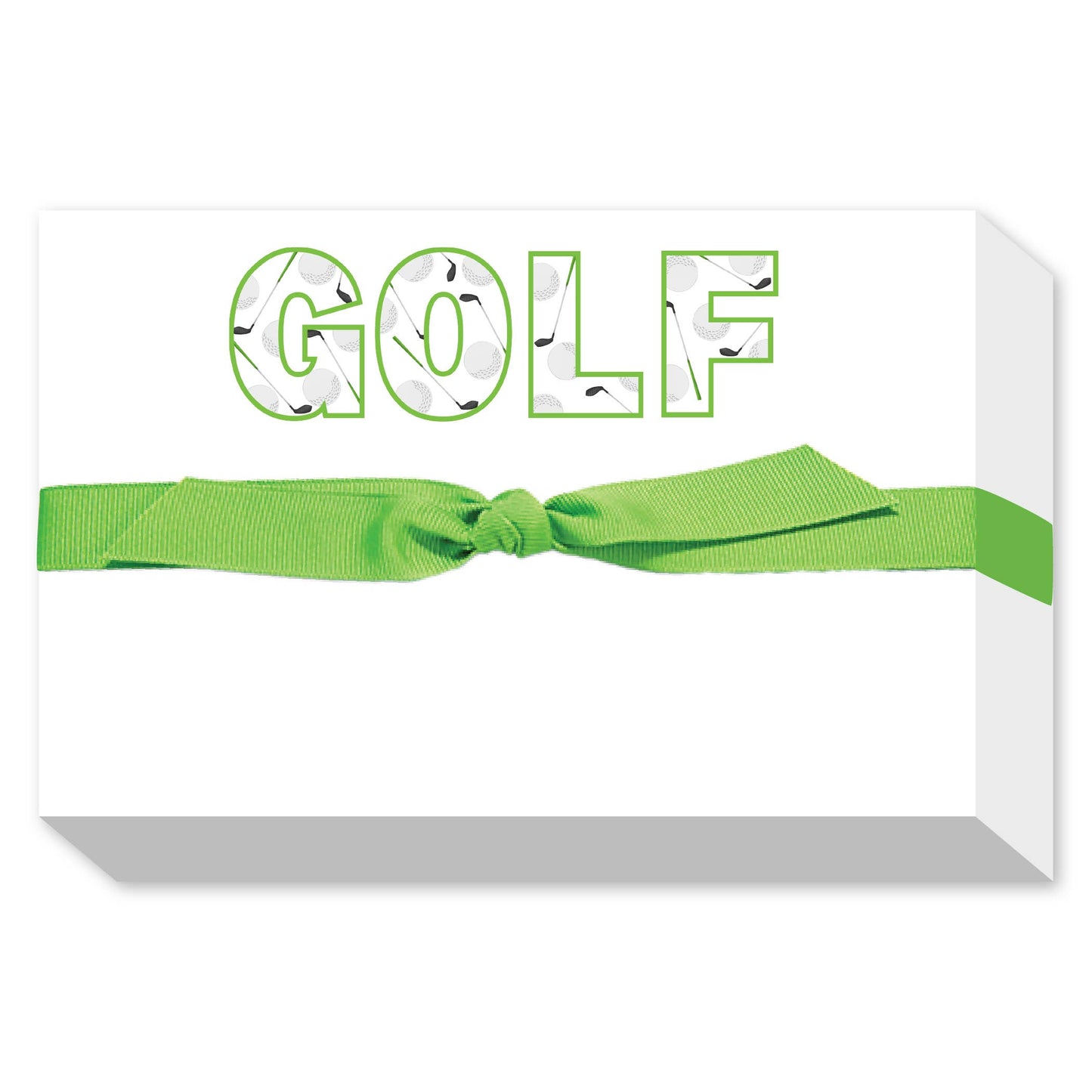 GOLF BIG AND BOLD NOTEPAD