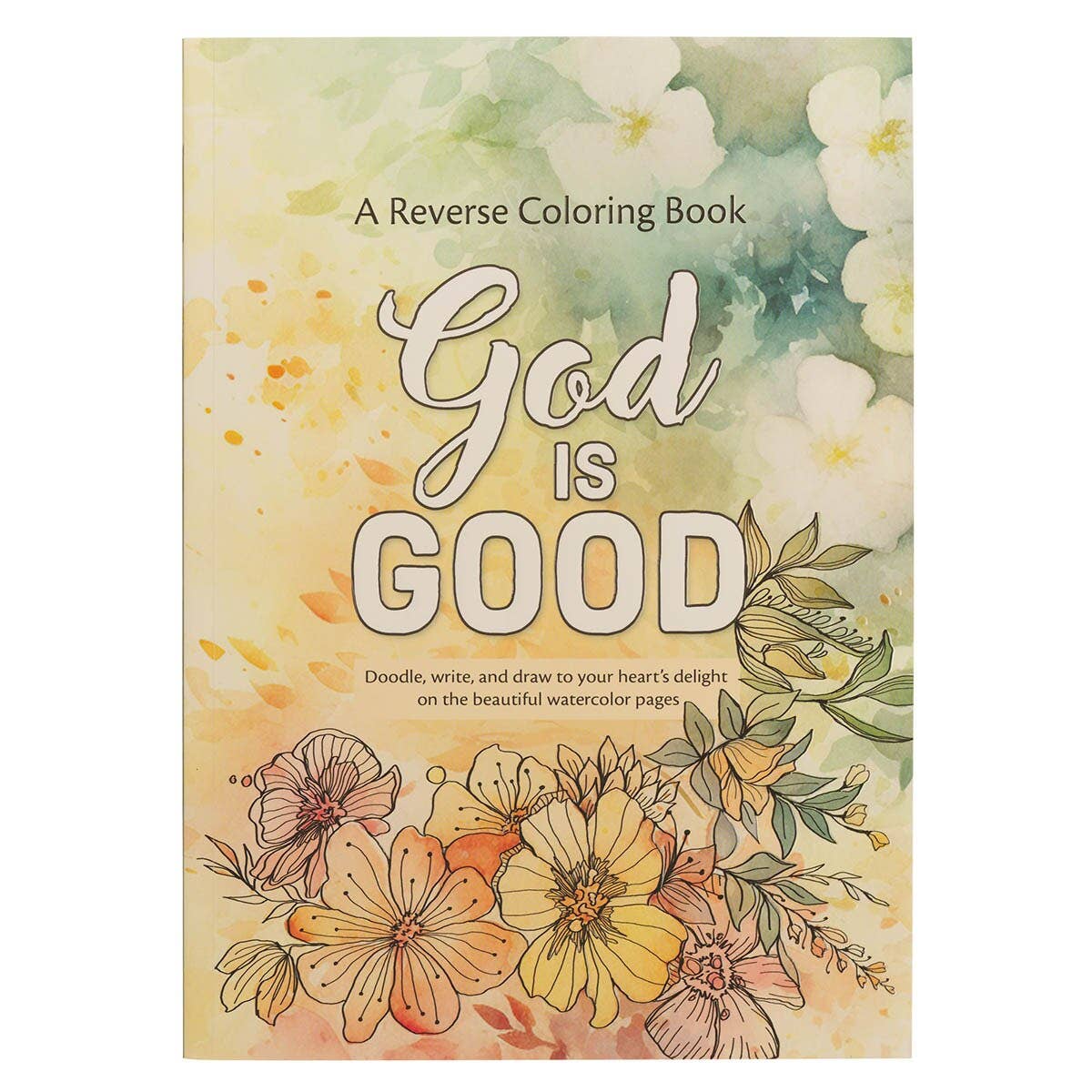 Coloring Book God is Good - Reverse