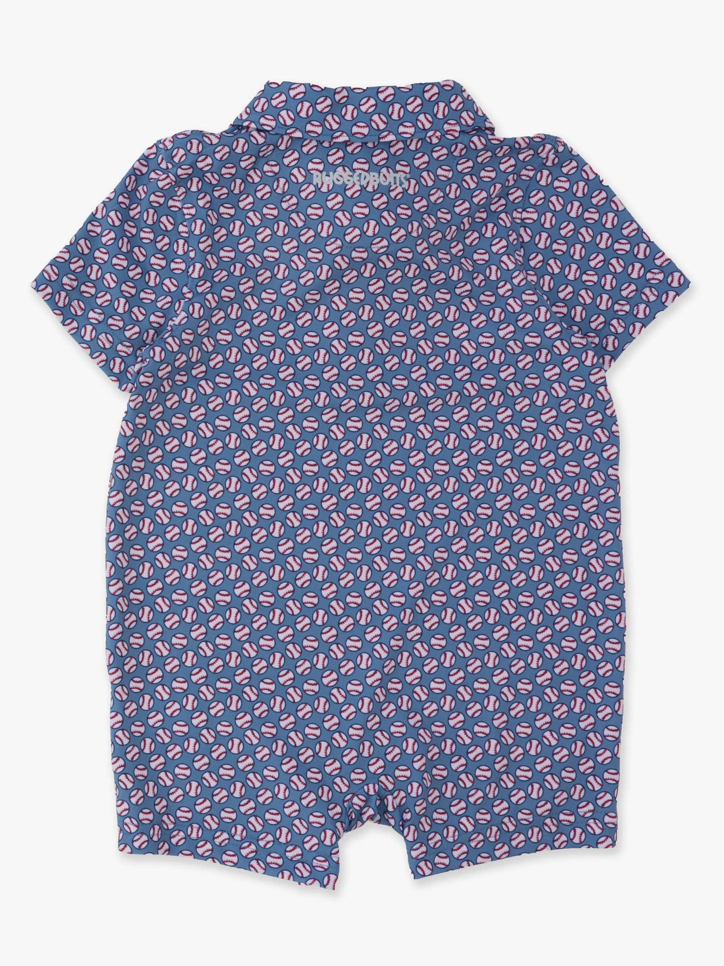 Baby Boys Home Run Performance Polo Romper
: Navy / 6-12m