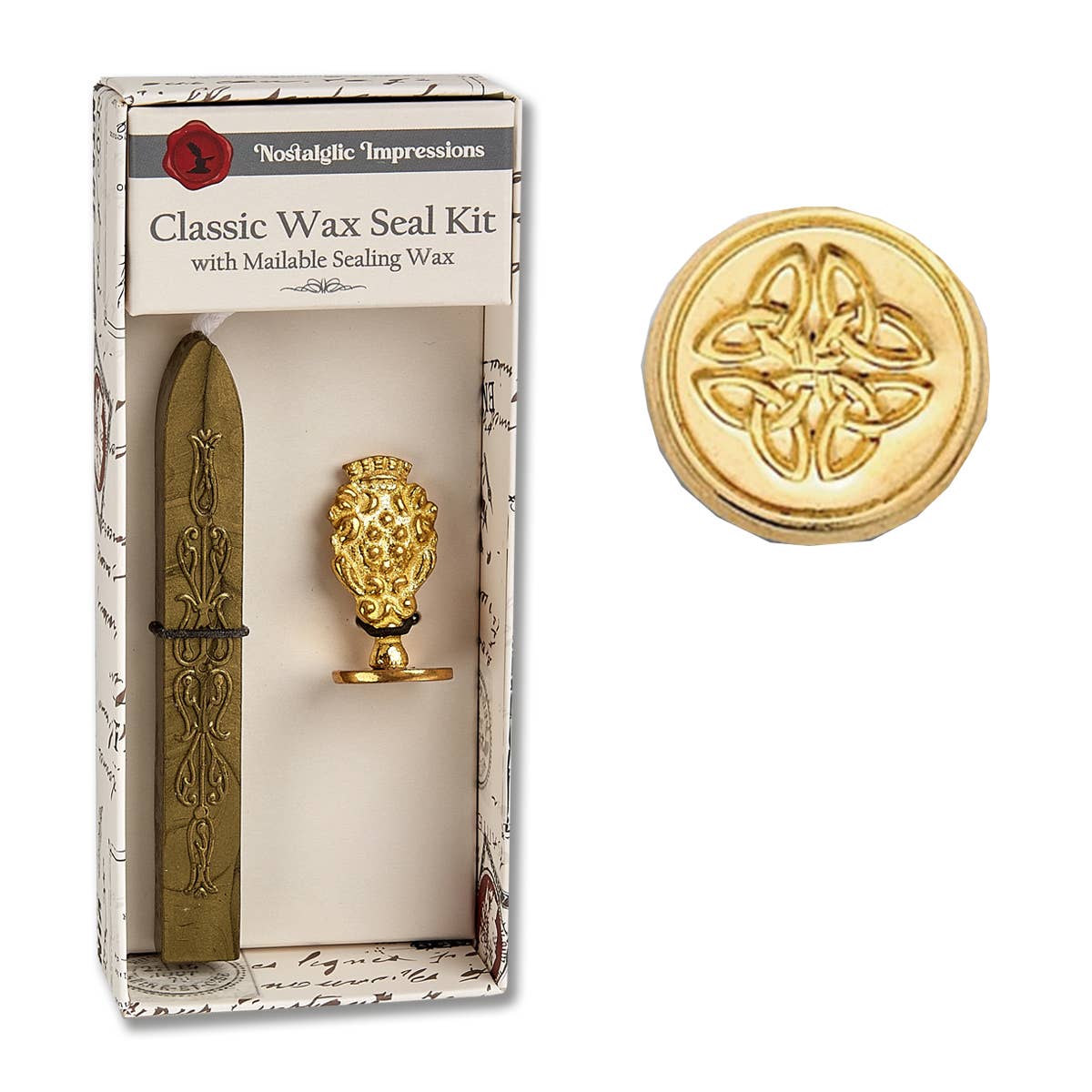 Florentine Brass Stamp Wax Seal Kits-popular symbols