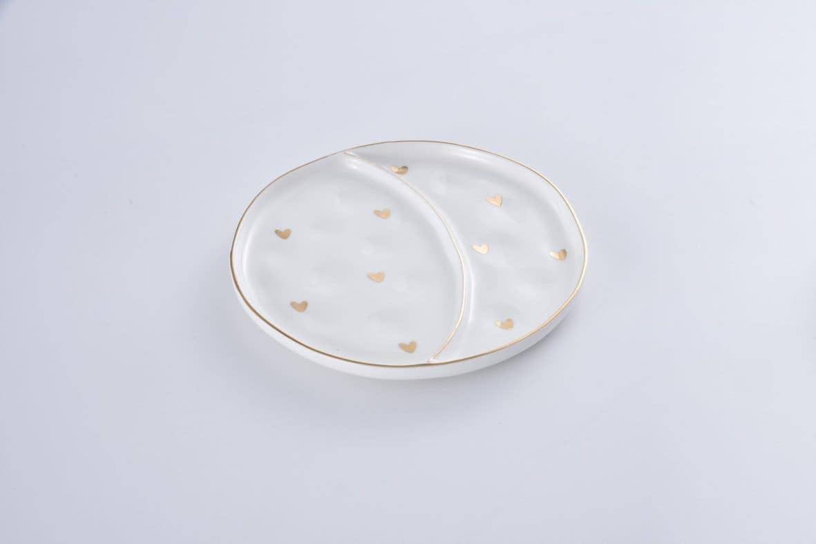 2 Section Dish