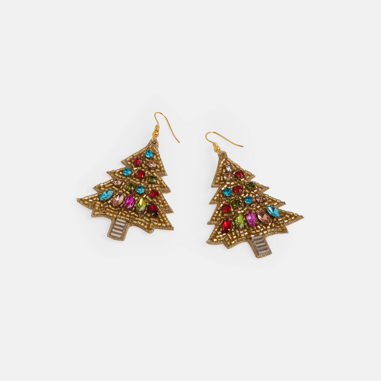 Glamourous Beaded Tree Earring
