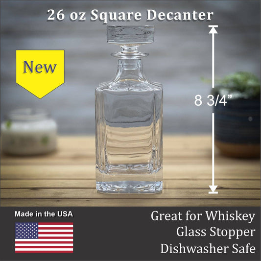 Adirondack Etching LLC - Stag - 750ml Whiskey Decanter