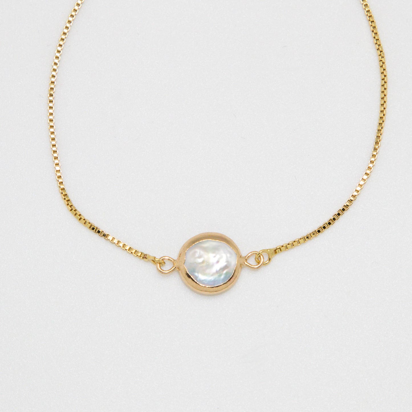 Bracelet Drawstring Single Gold Trim Gold(Stainless Steel)