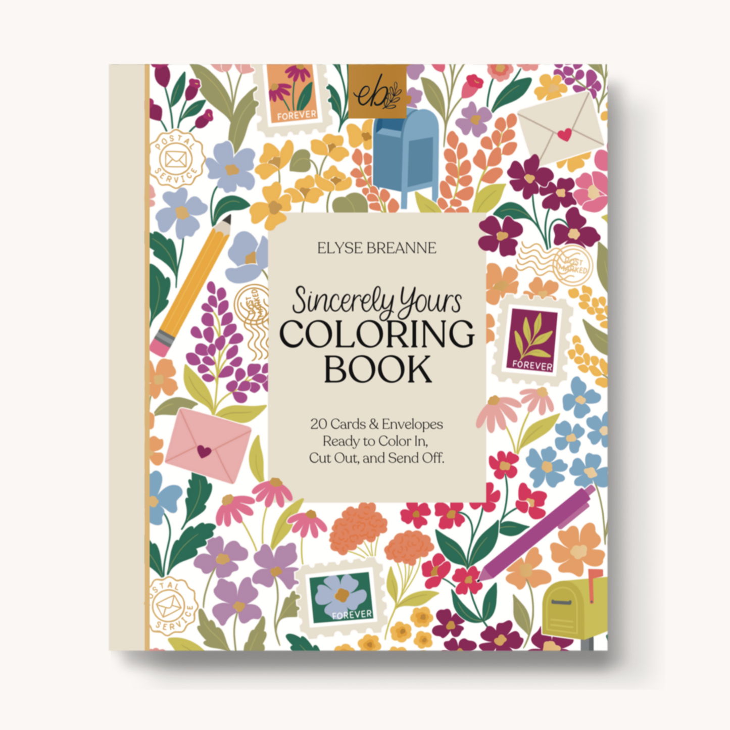 Elyse Breanne Design - Sincerely Yours Coloring Book