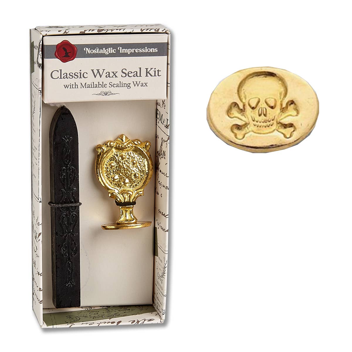 Florentine Brass Stamp Wax Seal Kits-popular symbols
