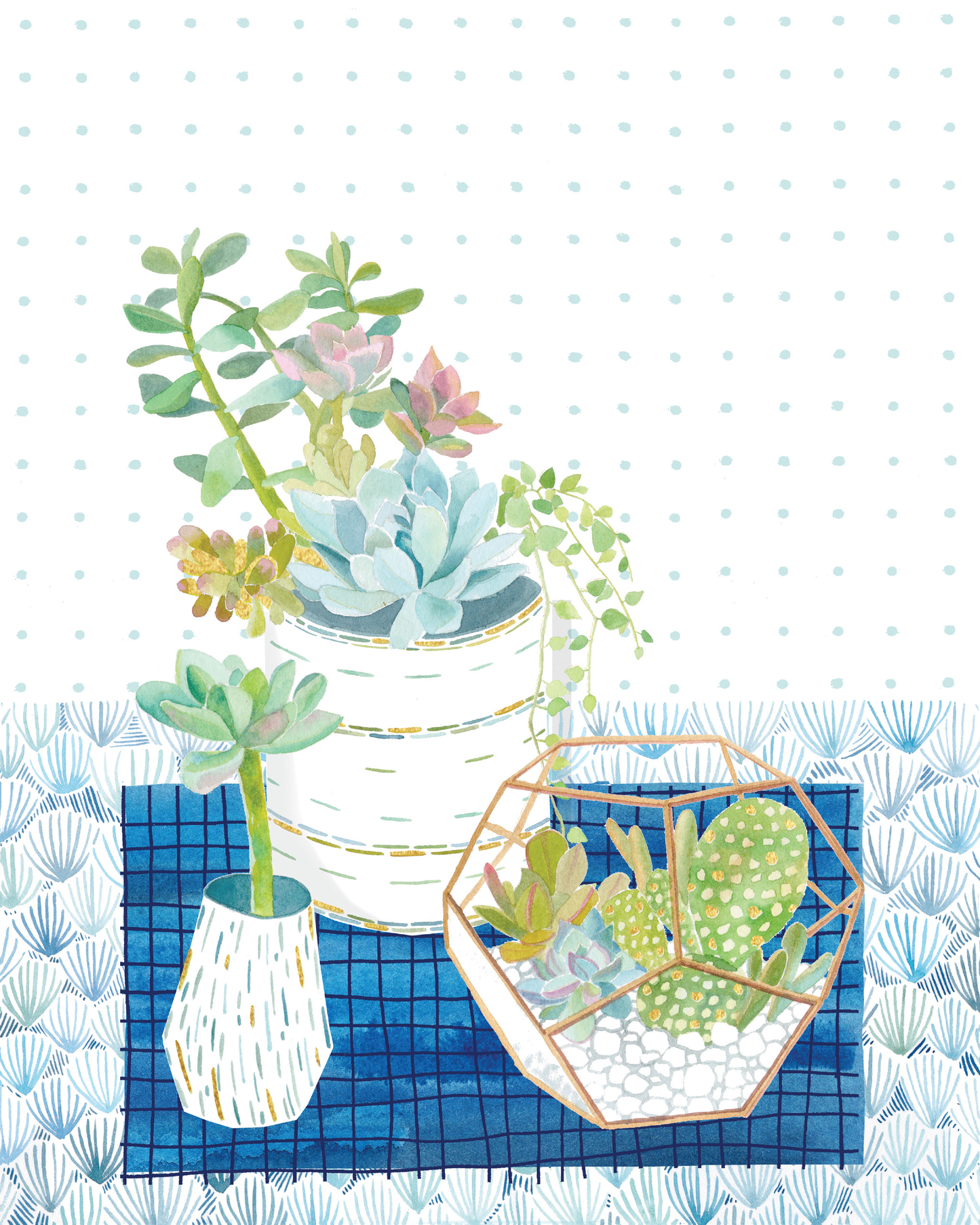 Succulents Art Prints