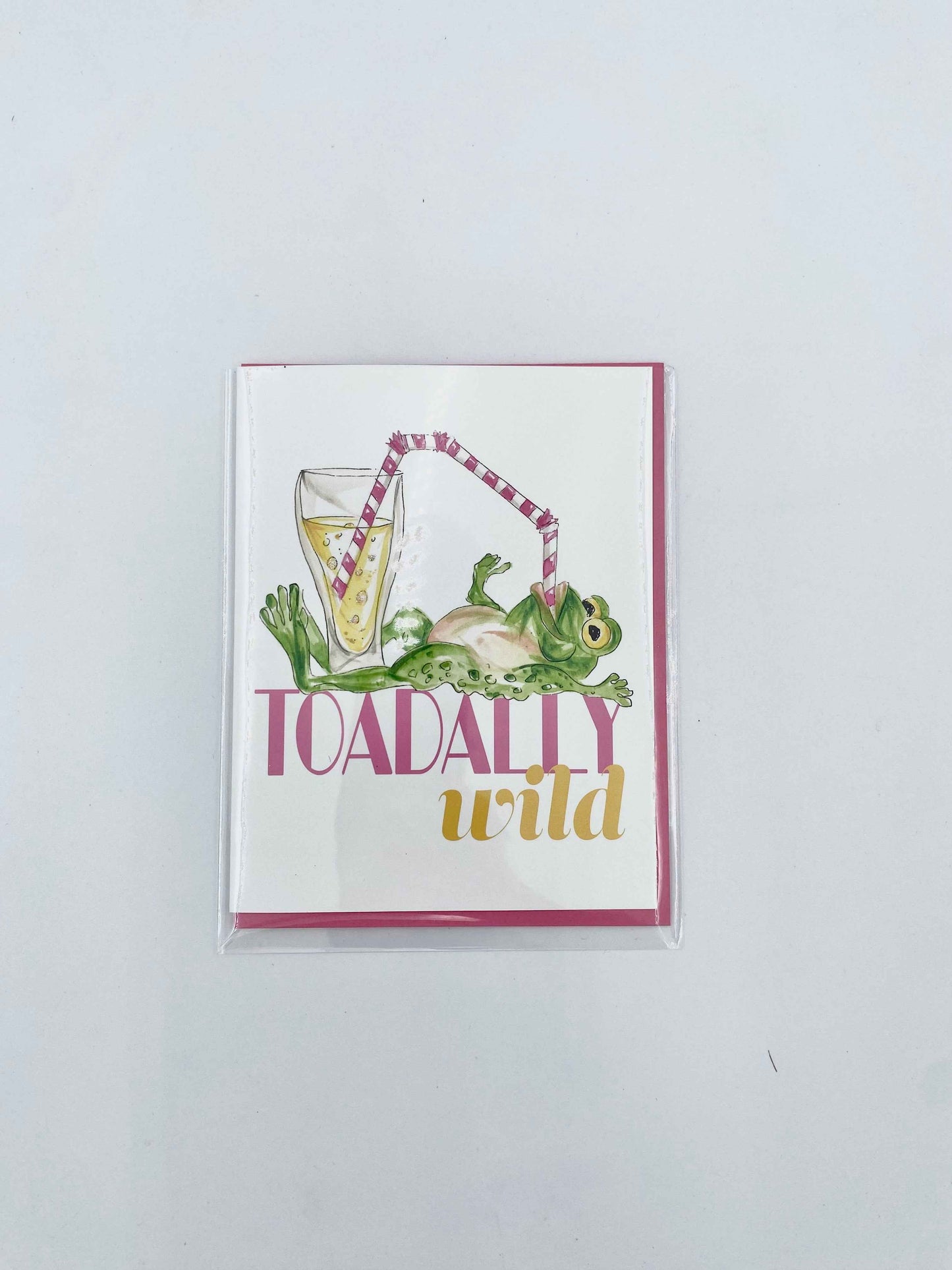Toadally Wild Frog with Drink and Straw