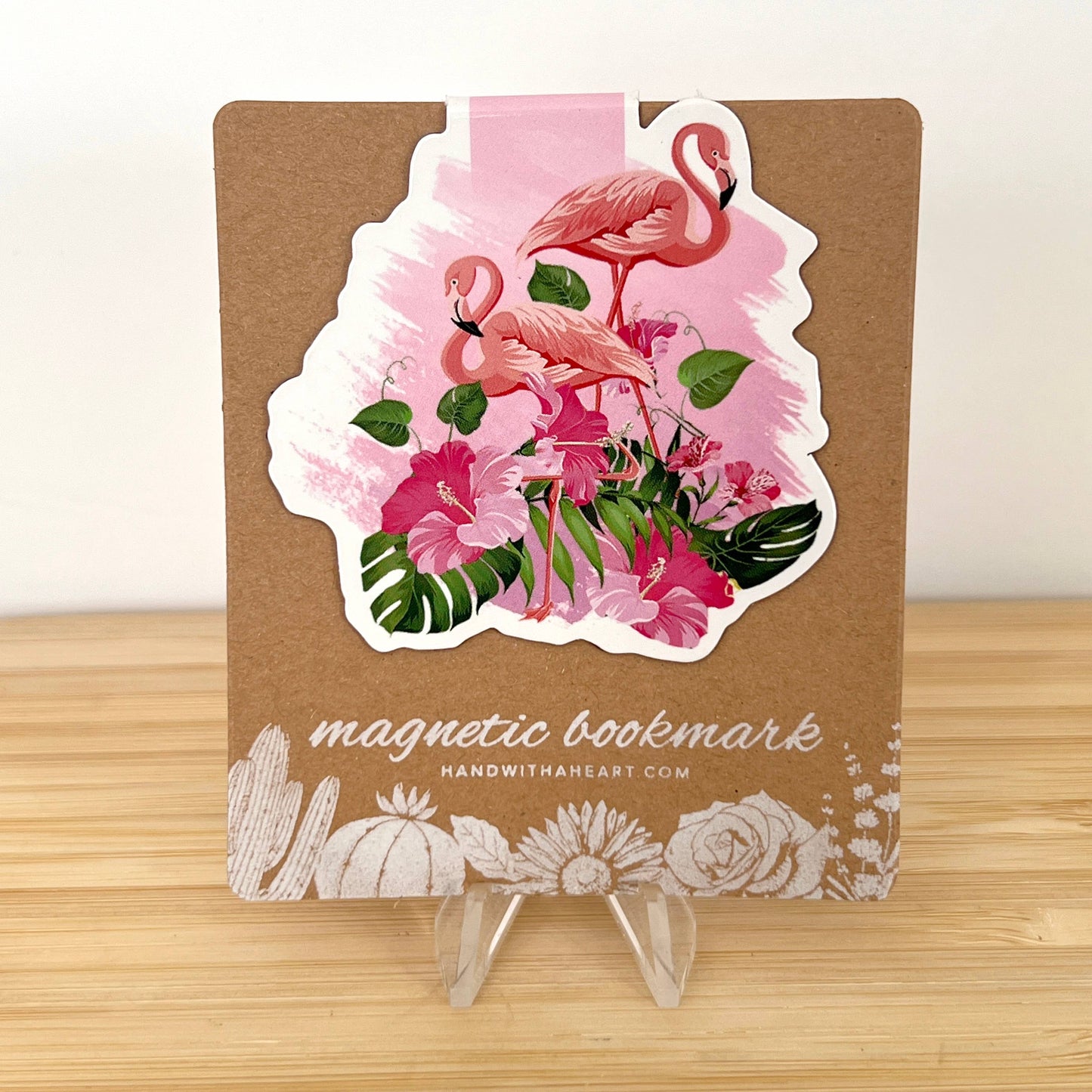 Flamingo Magnetic Bookmark