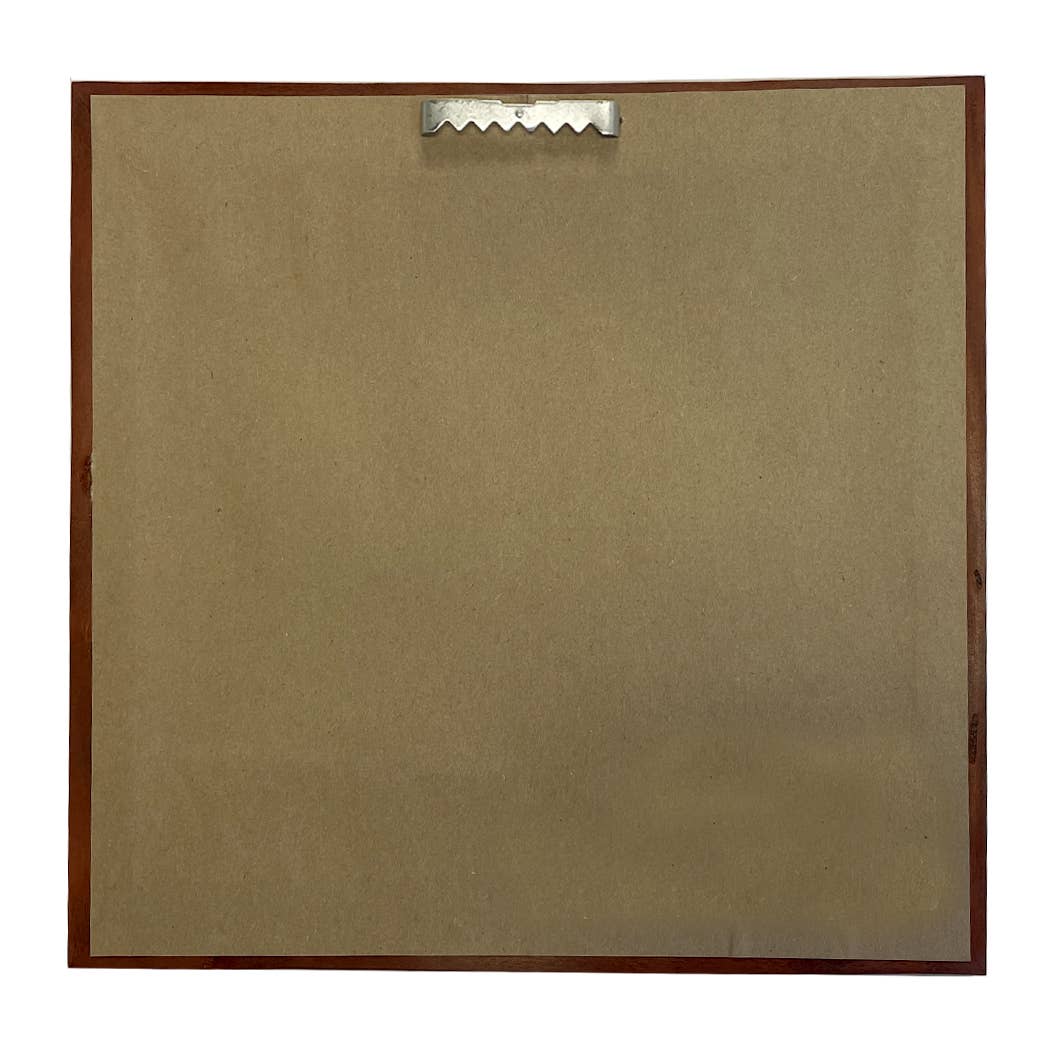 Bunch of Grapes Illustration Print Behind Glass, Wood Frame