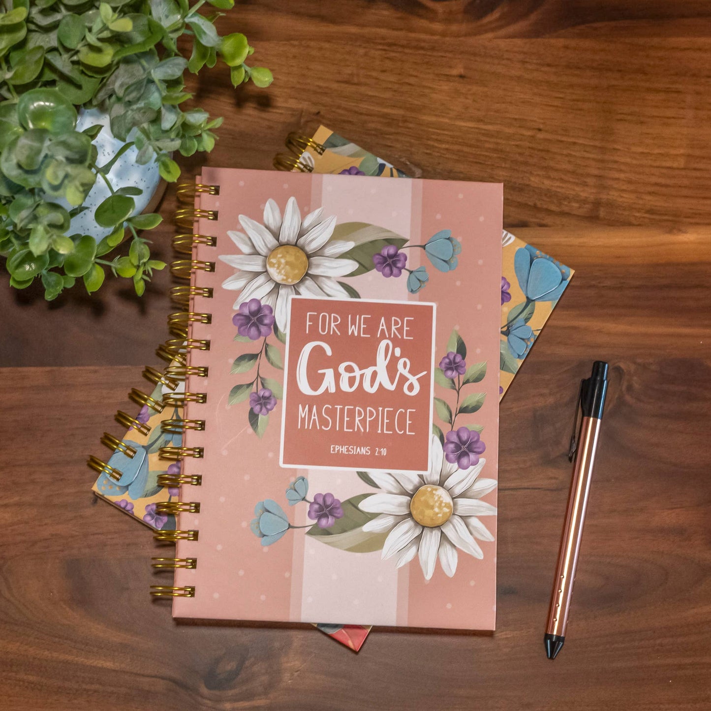 Divinity Boutique - Spiral Journal: For We Are (Ephesians 2:10)