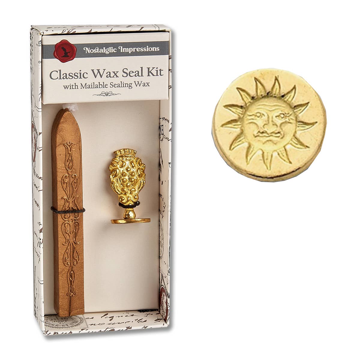 Florentine Brass Stamp Wax Seal Kits-popular symbols