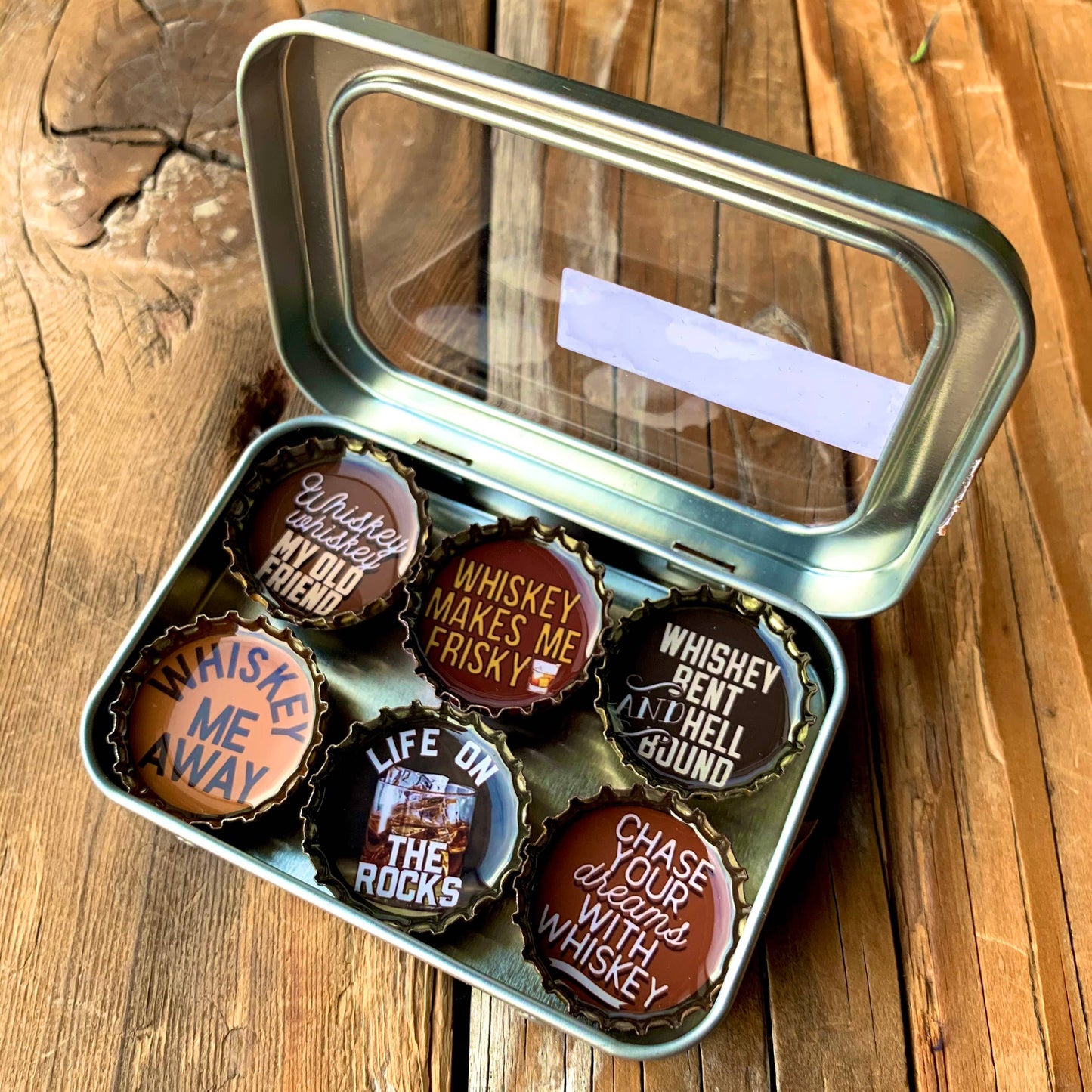 Whiskey Bent Magnets - Handmade & Eco-friendly