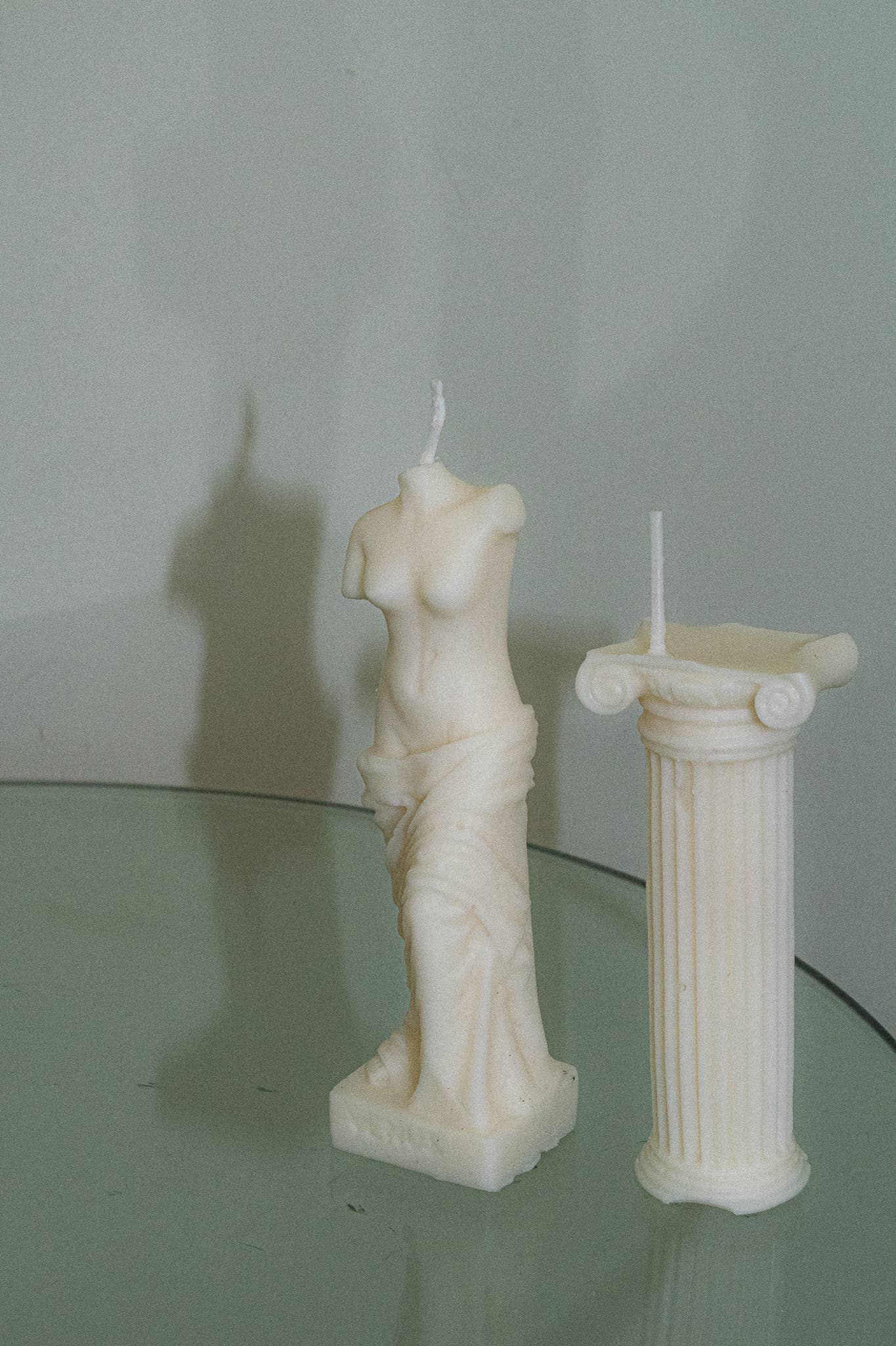 Goddess candle, Venus Candle, Sculptured candle, Statue candle