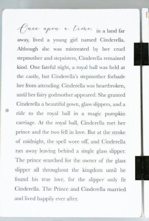 Woodland storybook gift set-CINDERELLA
