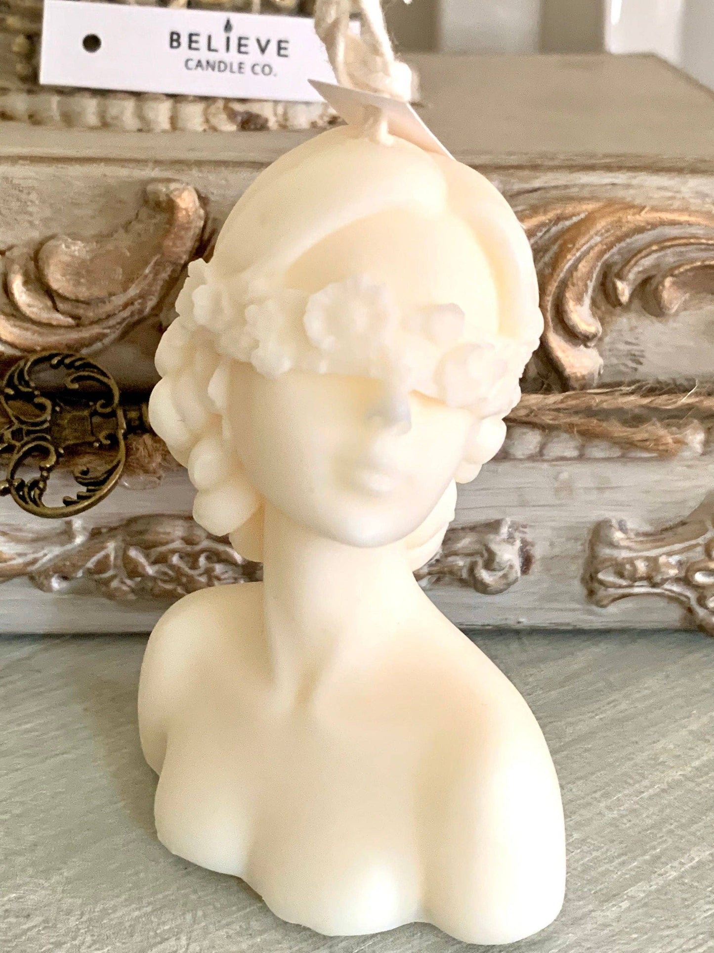Mini Female Bust Candle