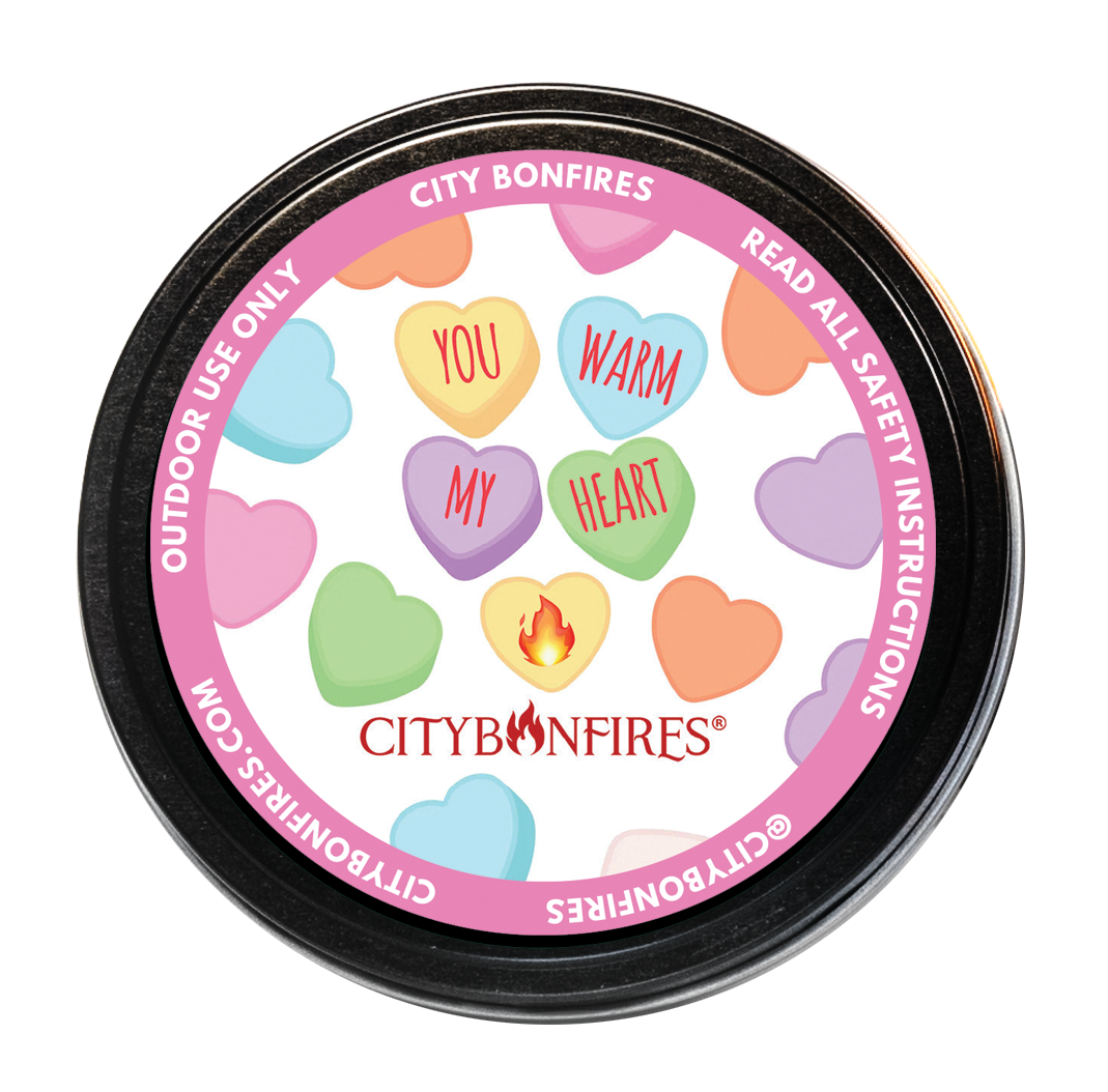 Portable Fire Pits - City Bonfire - Valentine's Day Limited Edition