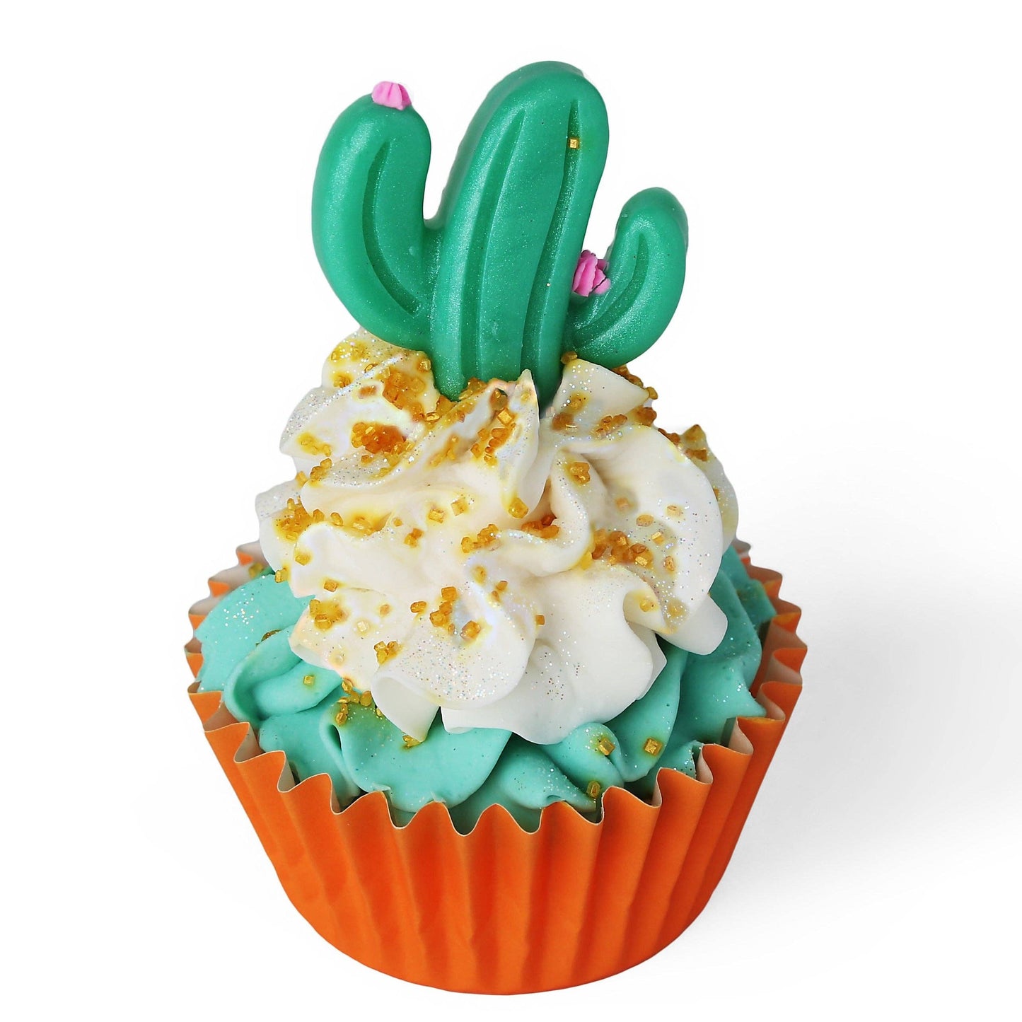 Olliepop - Handmade Fresh Oasis Cupcake Soap (Mangosteen Flower)
