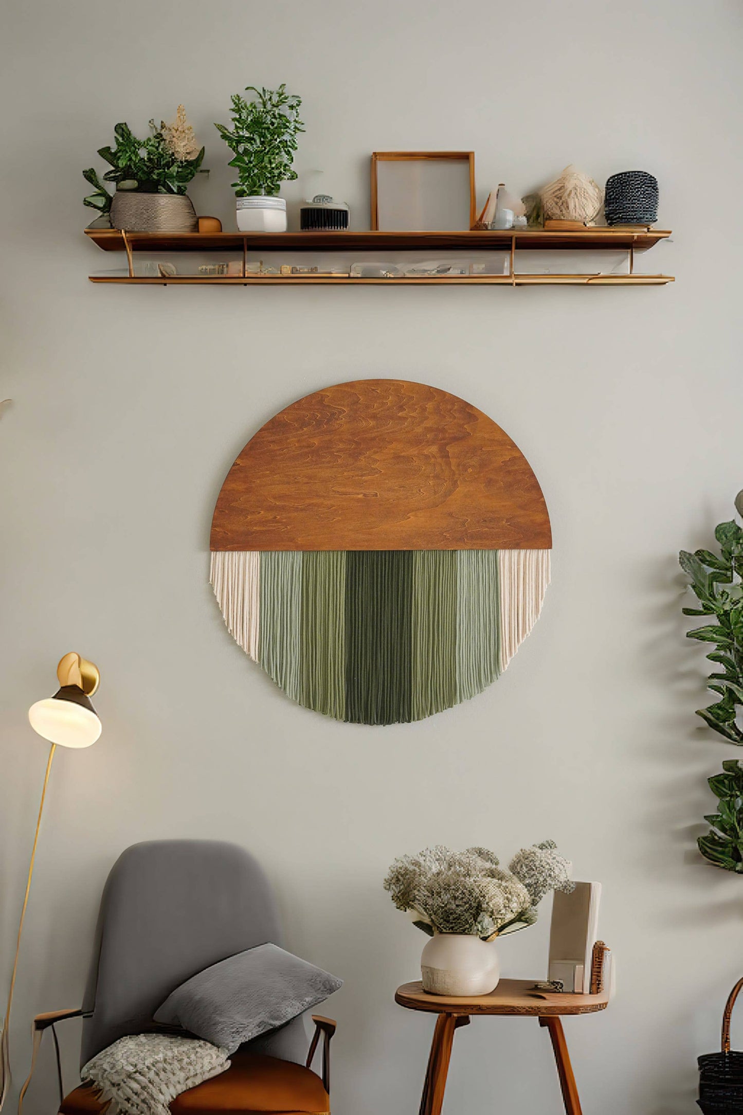 Half Moon Wall Hanging V07