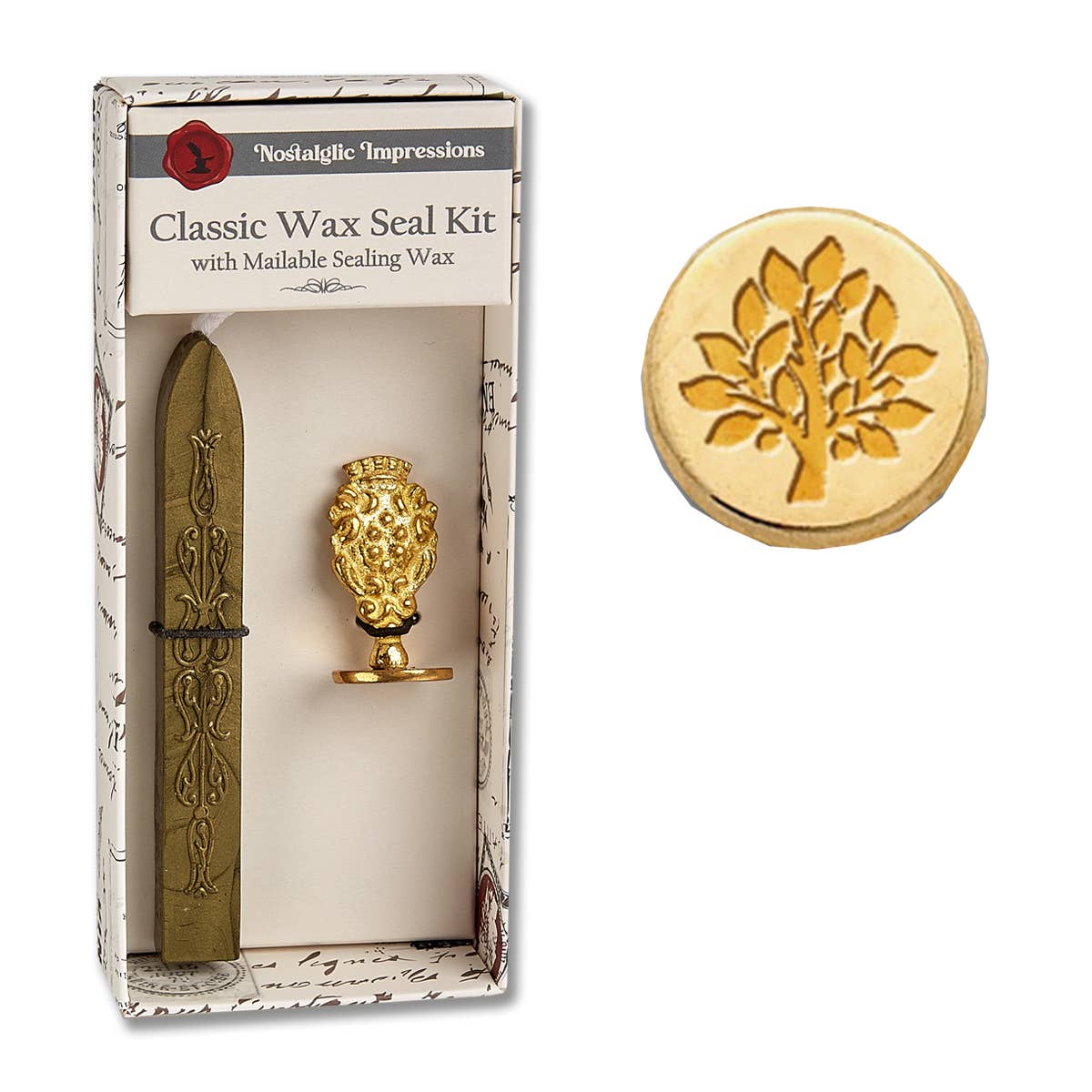 Florentine Brass Stamp Wax Seal Kits-popular symbols