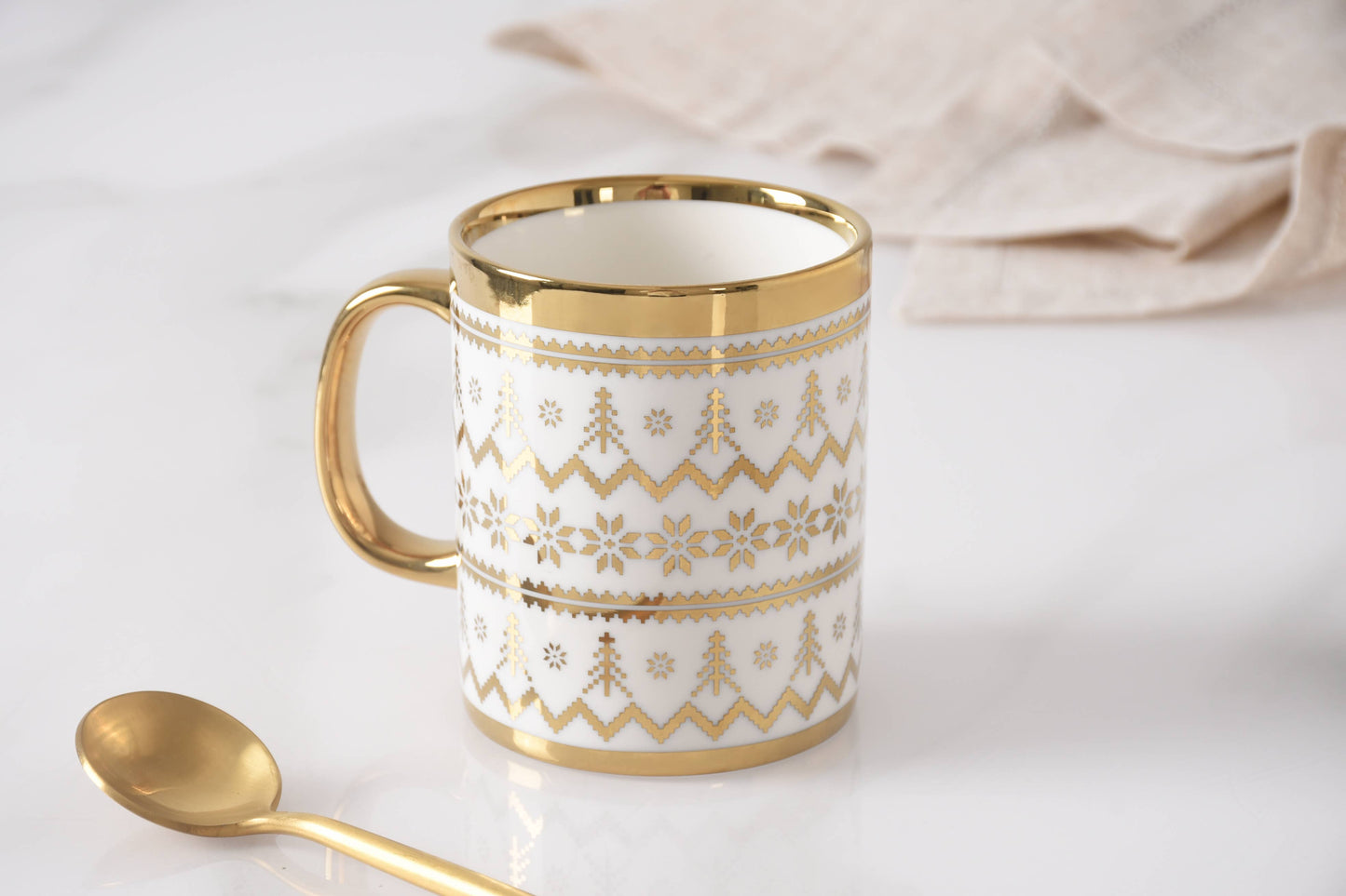 Mug Gold Trim