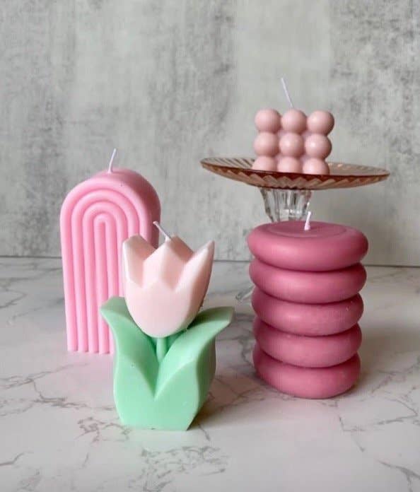 Tulip Candle