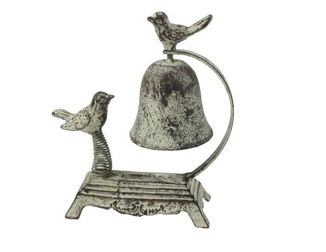Bird Bell Cast Iron 7.5"