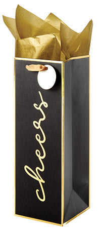 Golden Cheers Bottle Bag