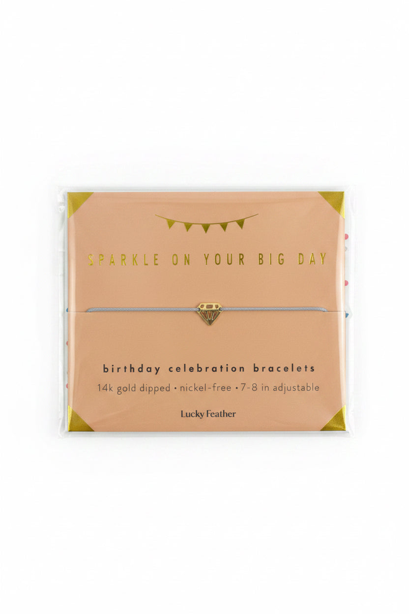 Birthday Celebration Bracelets - Sparkly