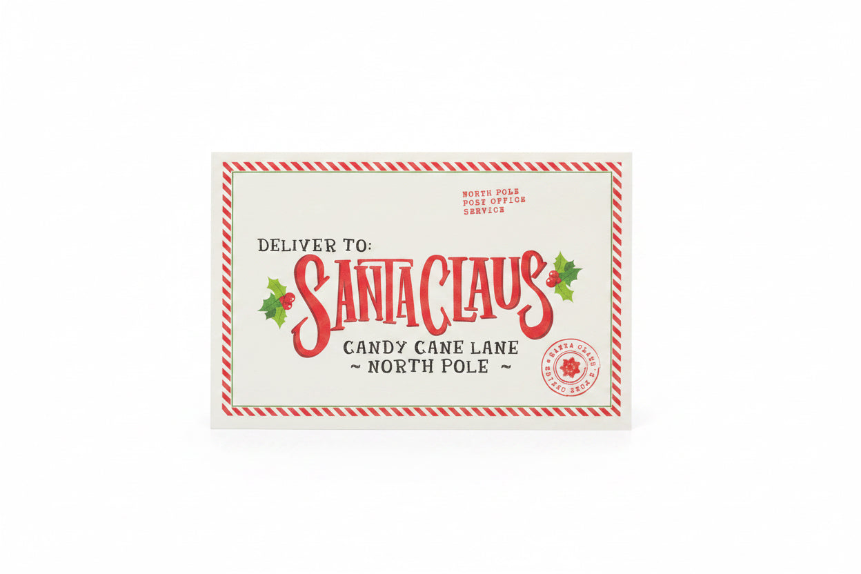 Letter to Santa Christmas Wish List