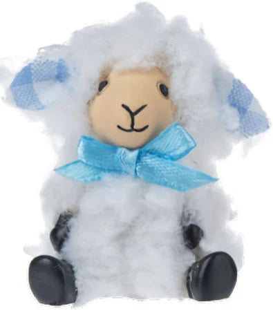 Fluffy Little Sheep Mini Figurines