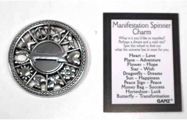 Manifestation Spinner Charm