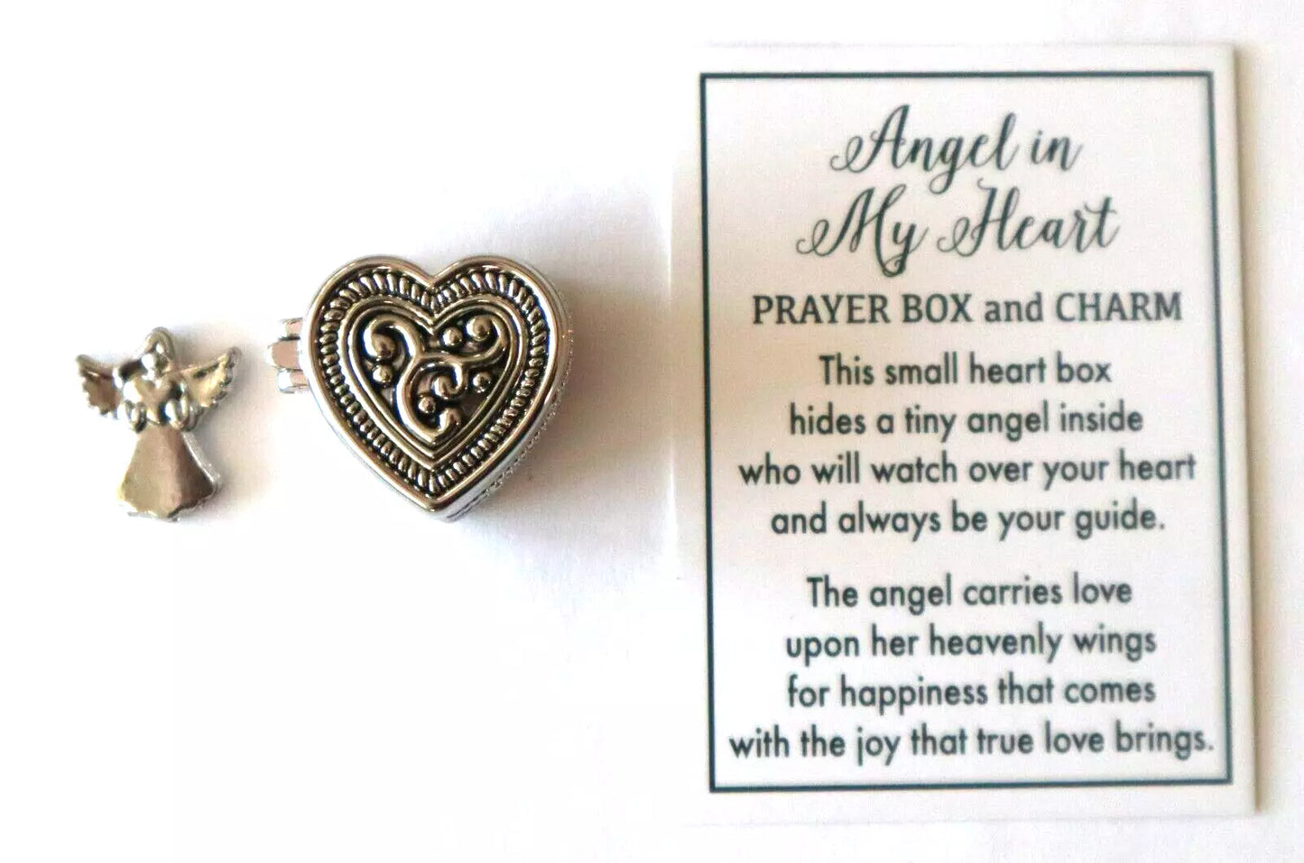 Angel in my heart Charm