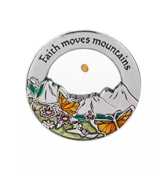 Faith Moves Mountains Charm