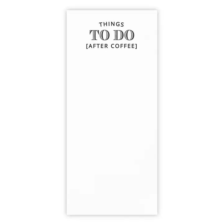 Notepad with Acrylic Holder