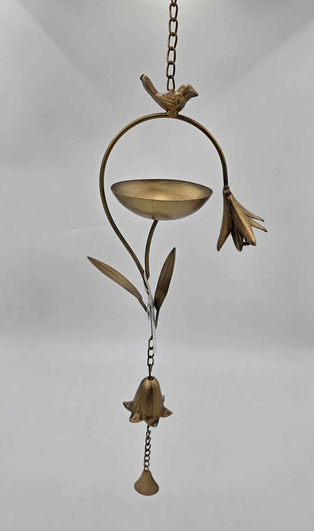 Gold Flower Wind Chime