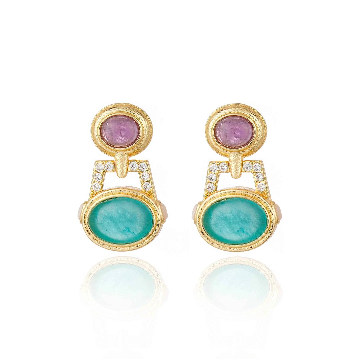 Cristina Sabatini Segall Earrings - Turquoise