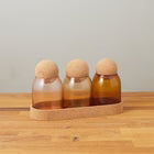 Evia Jar and Tray Set