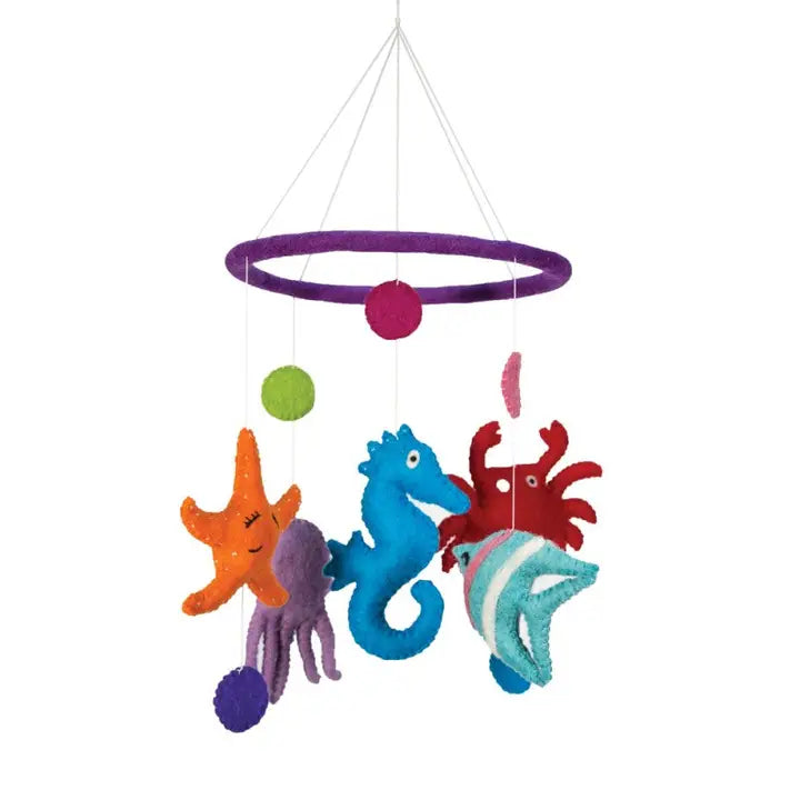 Felted Hanging Mobile