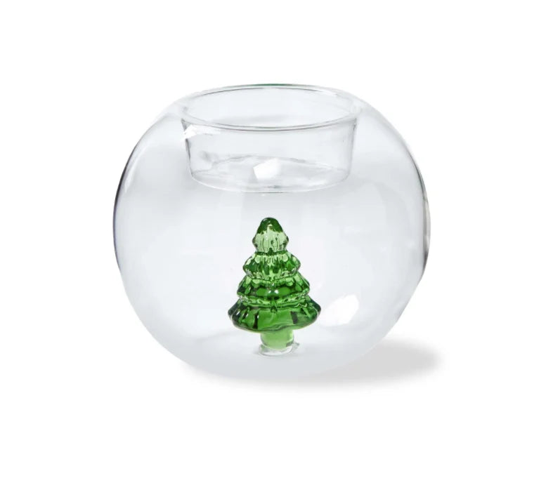 TREE GLOBE TEALIGHT HOLDER