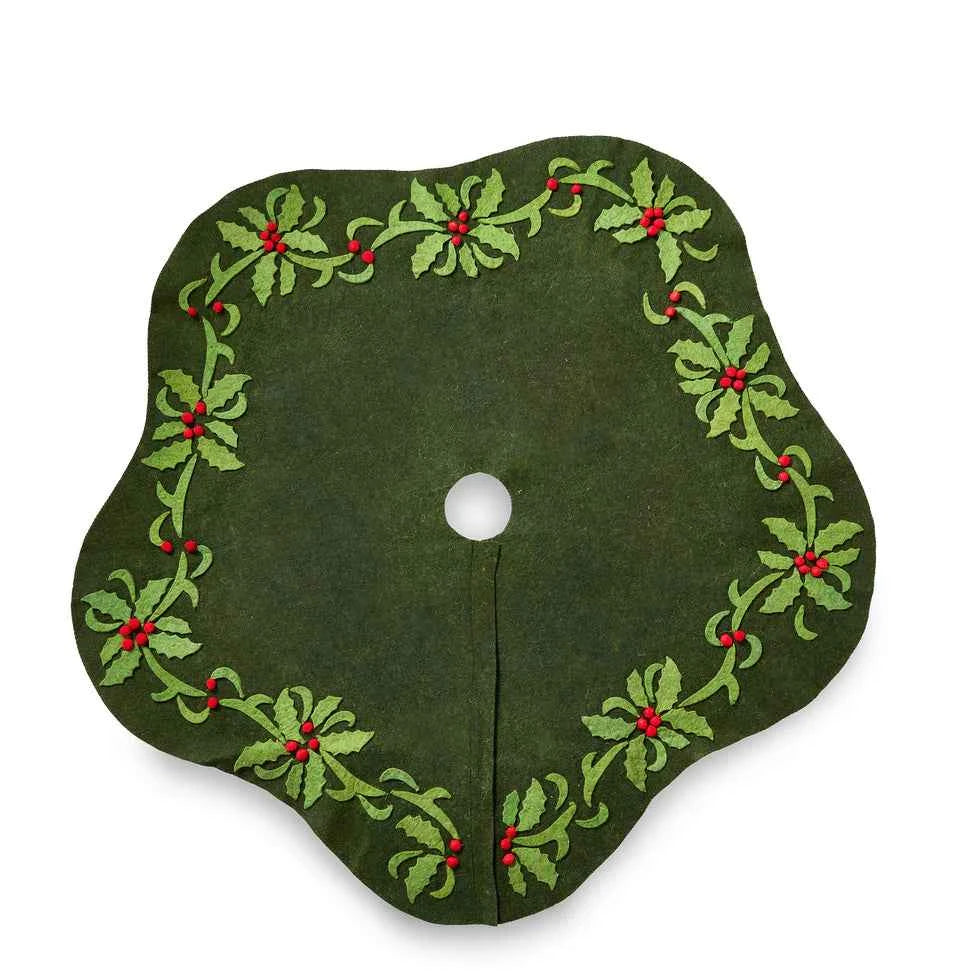 Christmastime Felt Tree Skirt