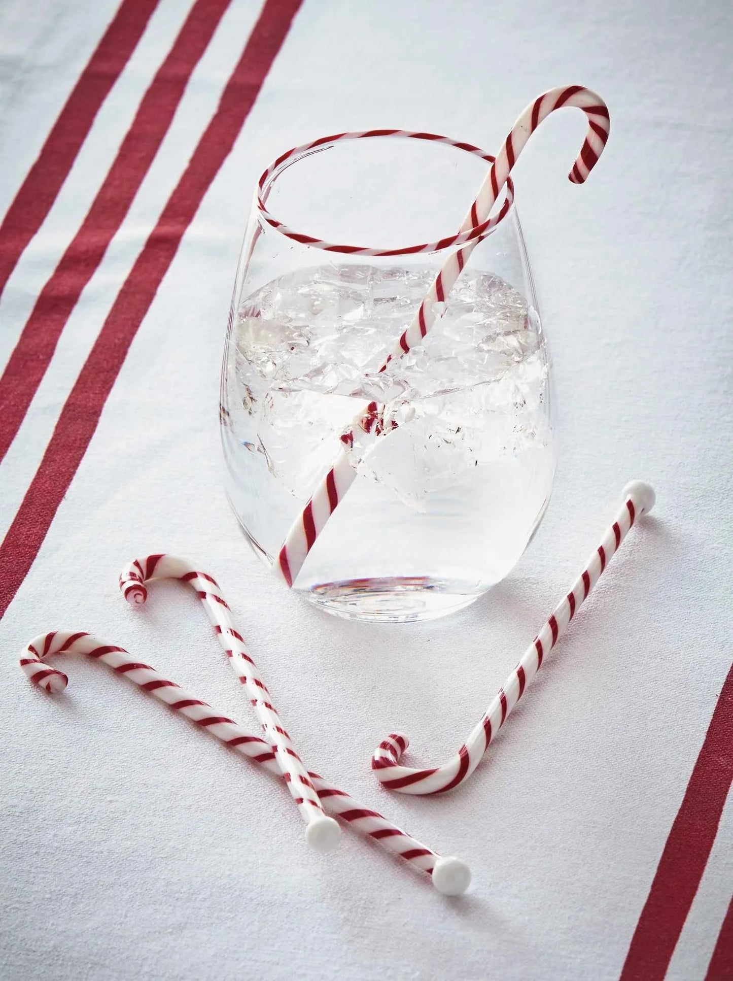 Candy Cane Swizzle Sticks Set Of 4