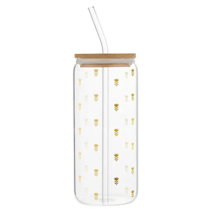 Cold Brew Glass Tumbler