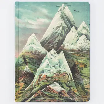 Hardcover Notebook-Ascending Regions-Lined/Grid