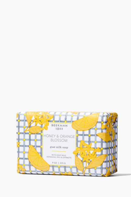 Honey & Orange Blossom Goat Milk Bar Soap